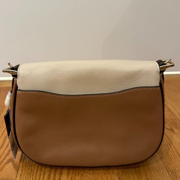 Coach Macie Saddle Bag In Colorblock - Picture 6 of 8